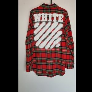 Off-White Flannel Shirt